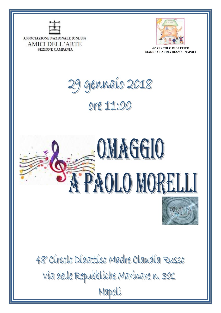Omaggio a Paolo Morelli