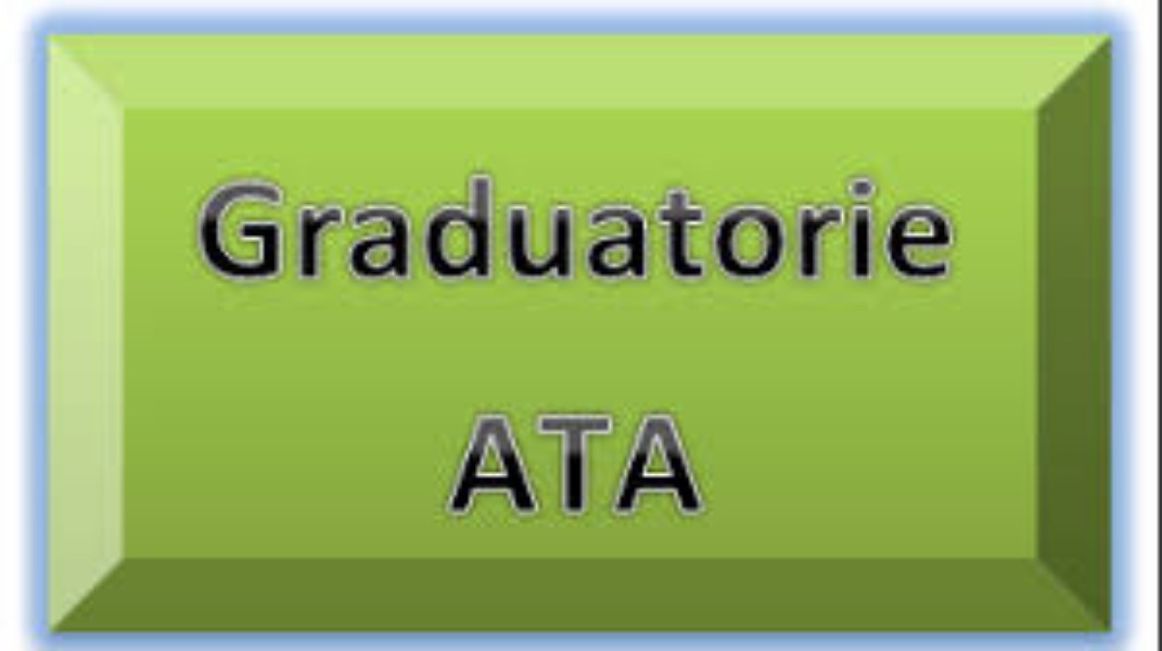 SOSPENSIONE PUBBLICAZIONE GRADUATORIE PROVVISORIE III FASCIA ATA
